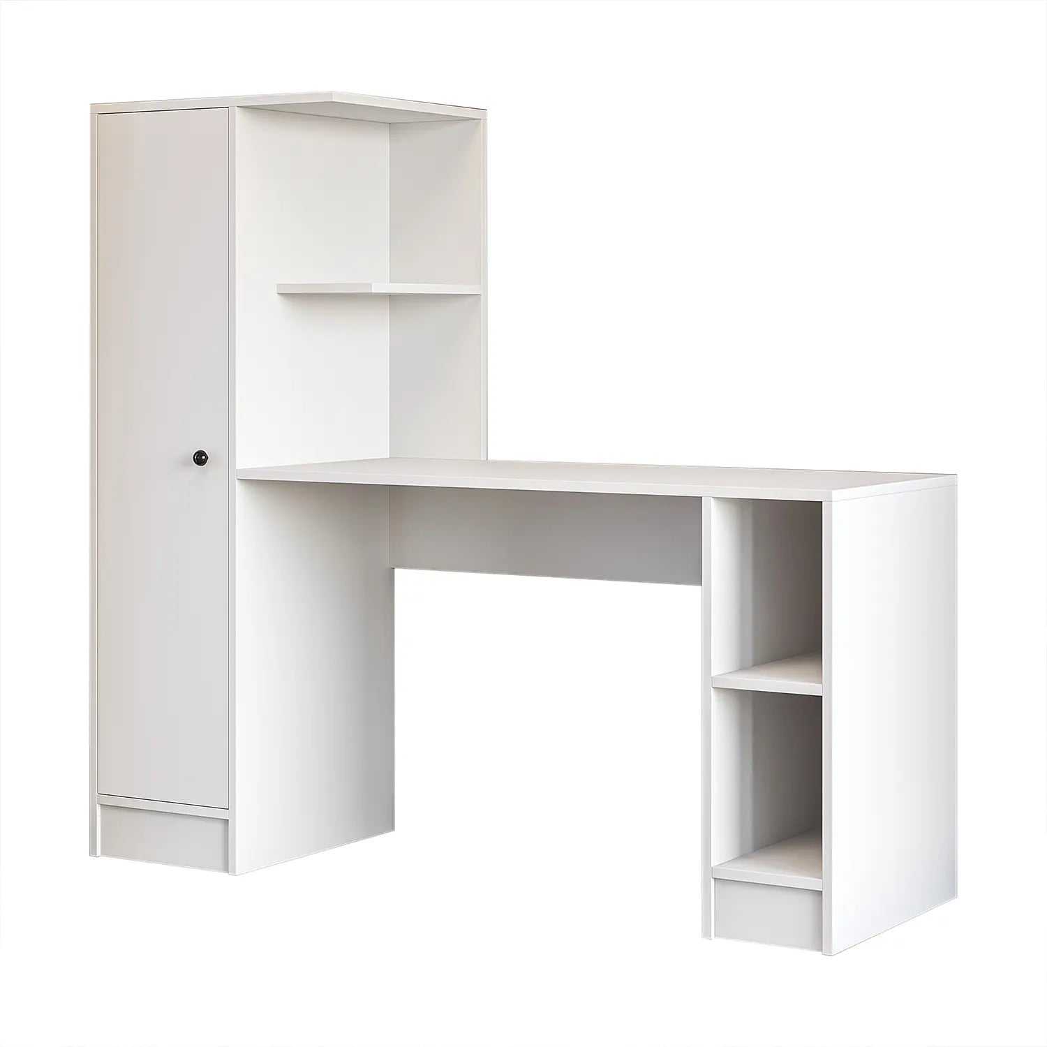 Stilo Bilgisayar Masası, Raflı Çalışma Masası , Çalışma Ofis Masası, Ders Yemek Masası 50x155 cm dekupe