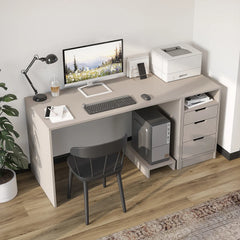 Mode 3 Çekmeceli Kesonlu Çalışma Masası , Çalışma Ofis Masası , Bilgisayar Masası