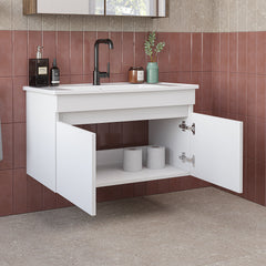 Lavabolu Banyo Dolabı - Atria