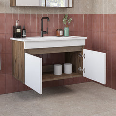 Lavabolu Banyo Dolabı - Atria