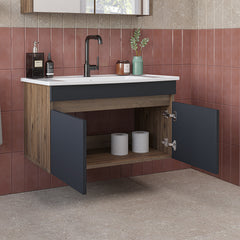 Lavabolu Banyo Dolabı - Atria