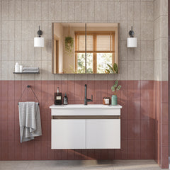 Lavabolu Banyo Dolabı 2li Set - Atria