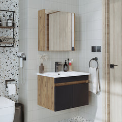 Lavabolu Banyo Dolabı 2li Set - Atria