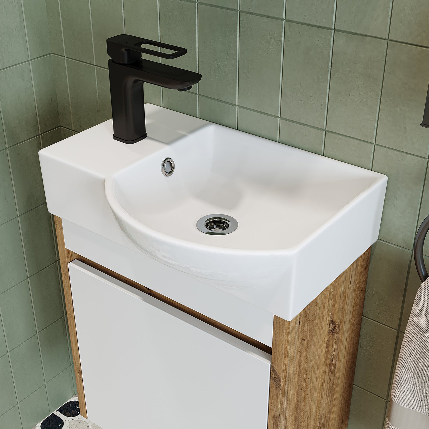 Lavabolu Banyo Dolabı - Leo - Roomartstore.com.trbanyo dolabı2355