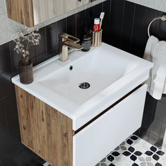 Lavabolu Banyo Dolabı 2li Set - Atria