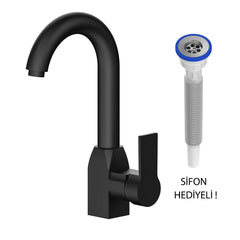 Kısa Kuğu Lavabo Bataryası - BT105