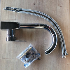 Kısa Kuğu Lavabo Bataryası - BT106