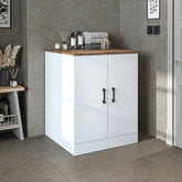 Şık ve işlevsel tasarımıyla bu çamaşır makinesi dolabı, çamaşır alanınıza estetik bir dokunuş katıyor.
Kapaklı bölmesiyle çamaşır makinenizi zarif bir şekilde gizler. Düzeni ve pratikliği bir araya getiren bu tasarım, hem küçük hem de büyük alanlara uyum sağlayarak yaşamınızı kolaylaştırıyor.
Estetik ve fonksiyonelliği buluşturan yapısıyla çamaşır yıkama sürecini daha keyifli hale getiriyor.