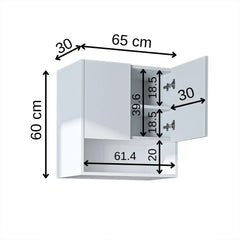 Çamaşır Makinesi Üst Dolabı - Derin-65cm