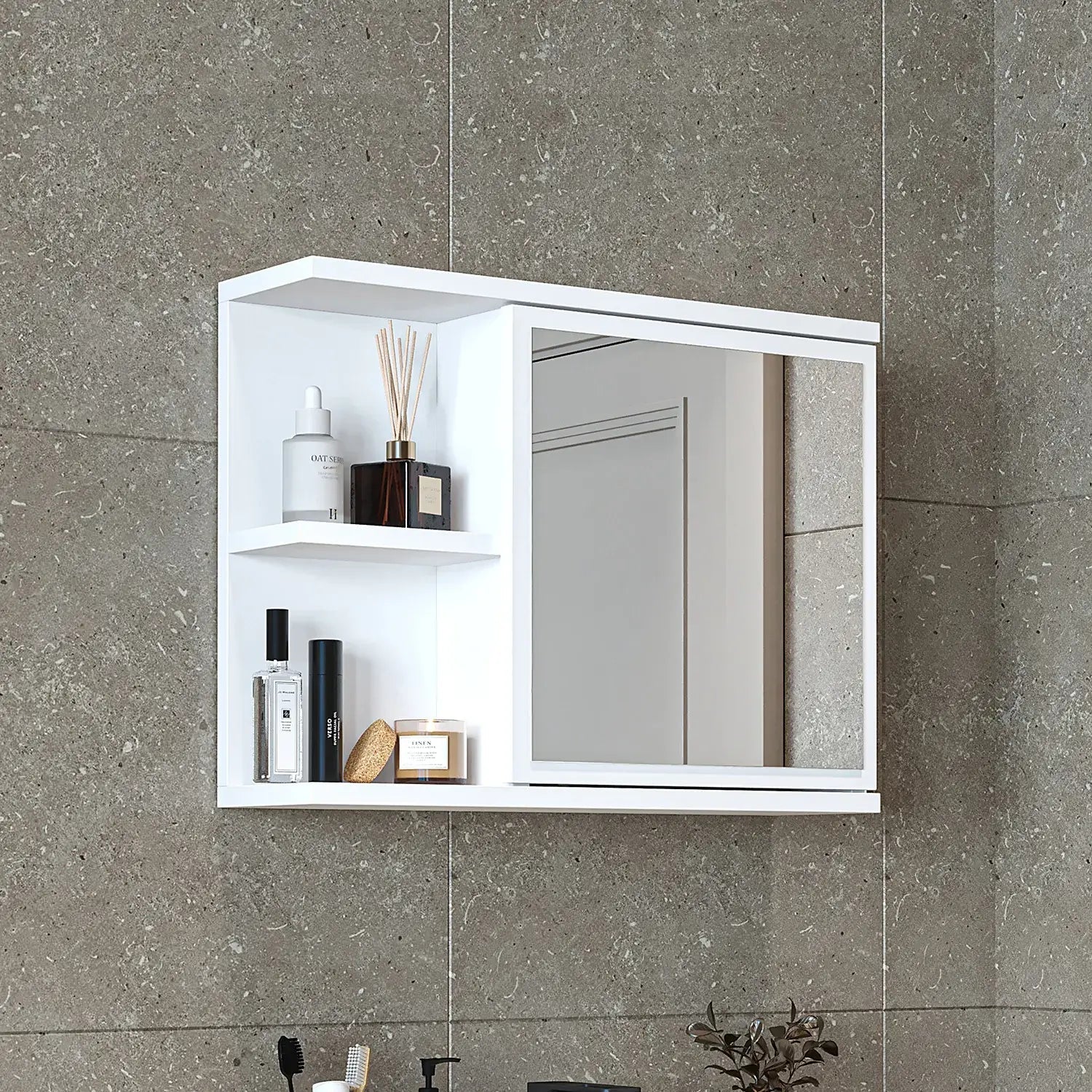 Aynalı Banyo Dolabı - Ada - Roomartbanyo dolabı2673