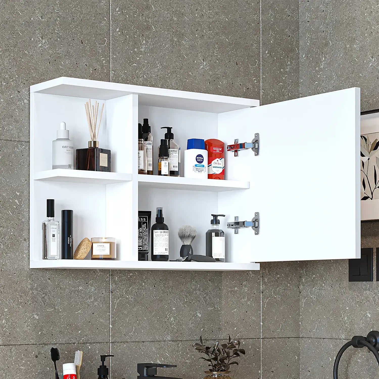 Aynalı Banyo Dolabı - Ada - Roomartbanyo dolabı2673