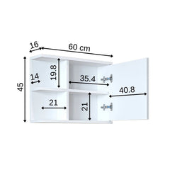 Aynalı Banyo Dolabı - Ada - Roomartbanyo dolabı2673