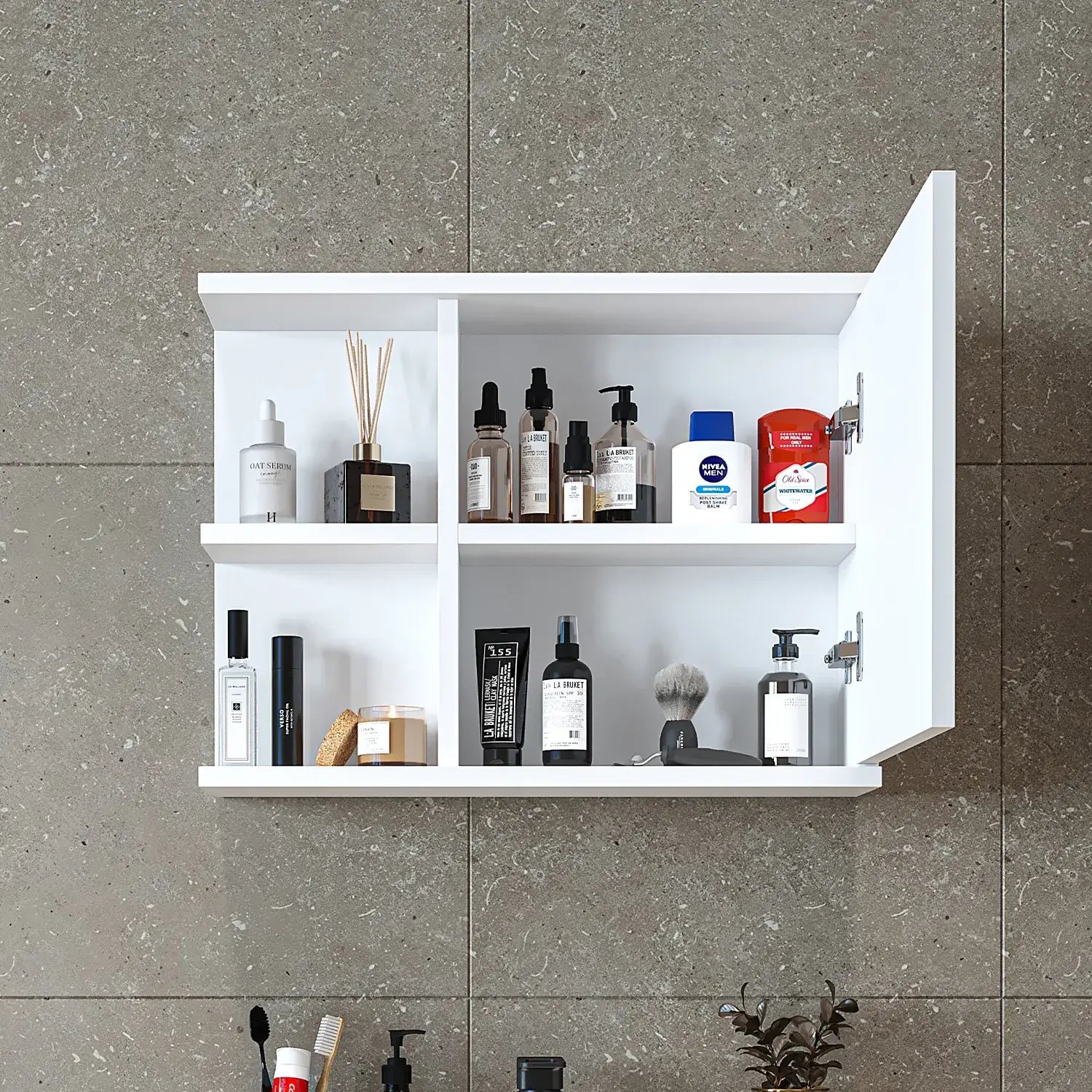 Aynalı Banyo Dolabı - Ada - Roomartbanyo dolabı2673
