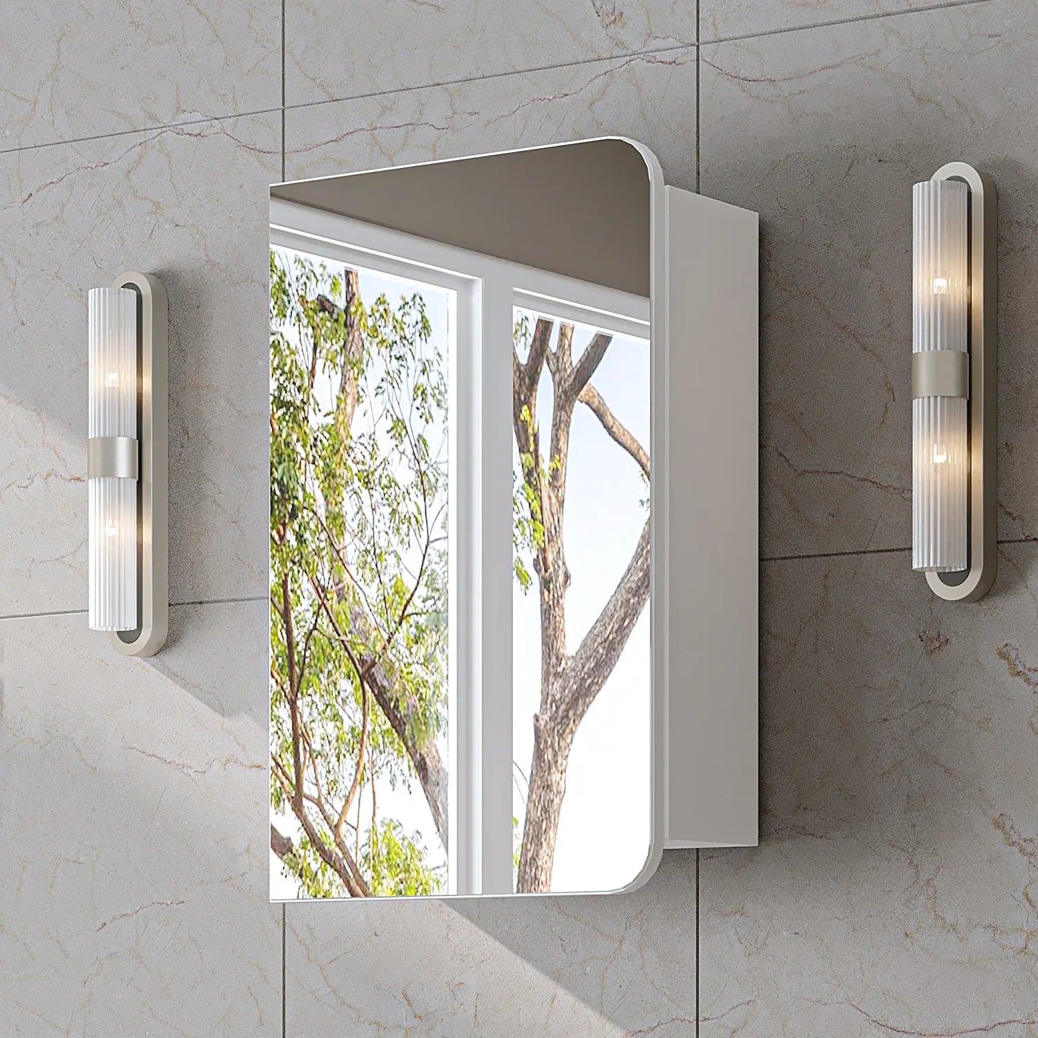 Aynalı Banyo Dolabı - Likya - Roomartbanyo dolabı2893