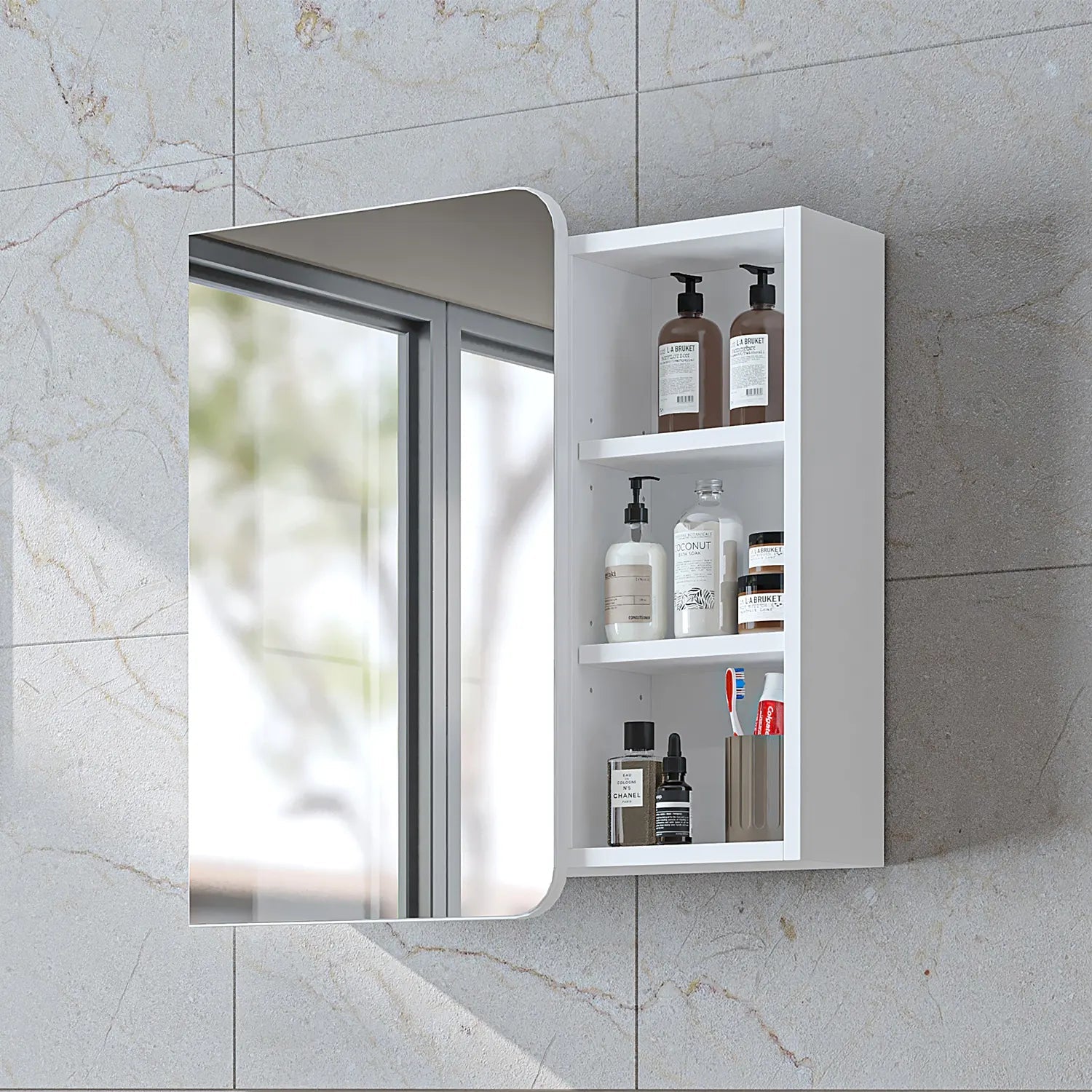 Aynalı Banyo Dolabı - Likya - Roomartbanyo dolabı2894