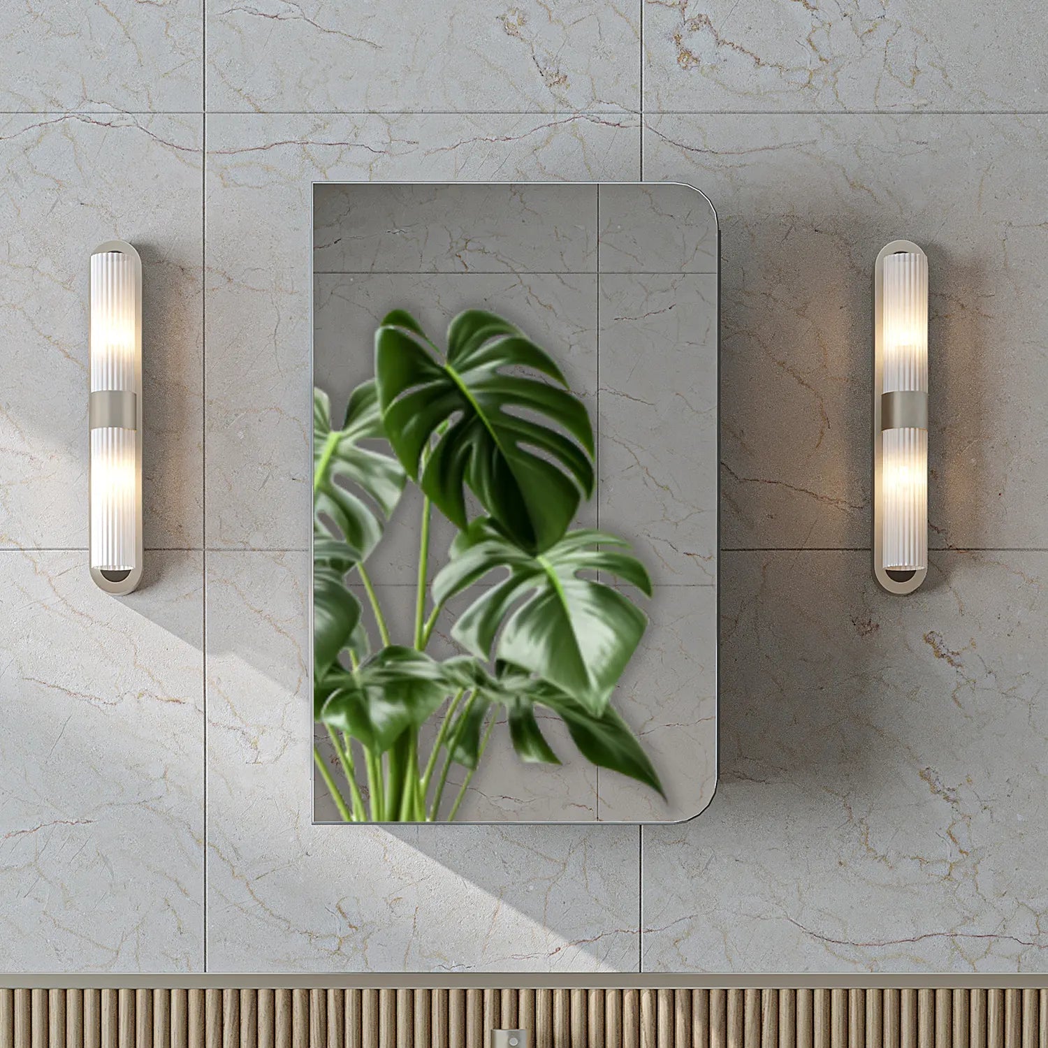 Aynalı Banyo Dolabı - Likya - Roomartbanyo dolabı2895