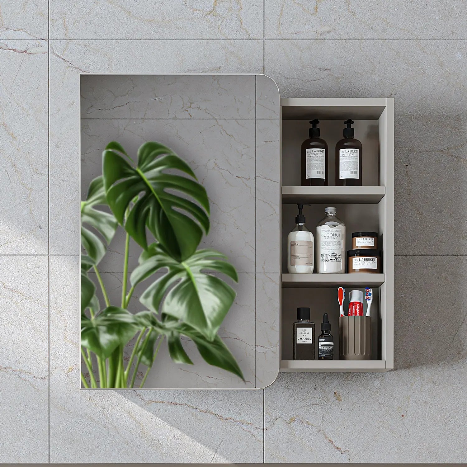 Aynalı Banyo Dolabı - Likya - Roomartbanyo dolabı2898