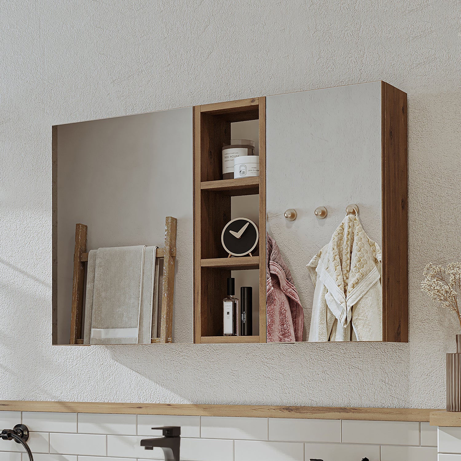 Aynalı Banyo Dolabı - Lotus - Roomartstore.com.trbanyo dolabı2463