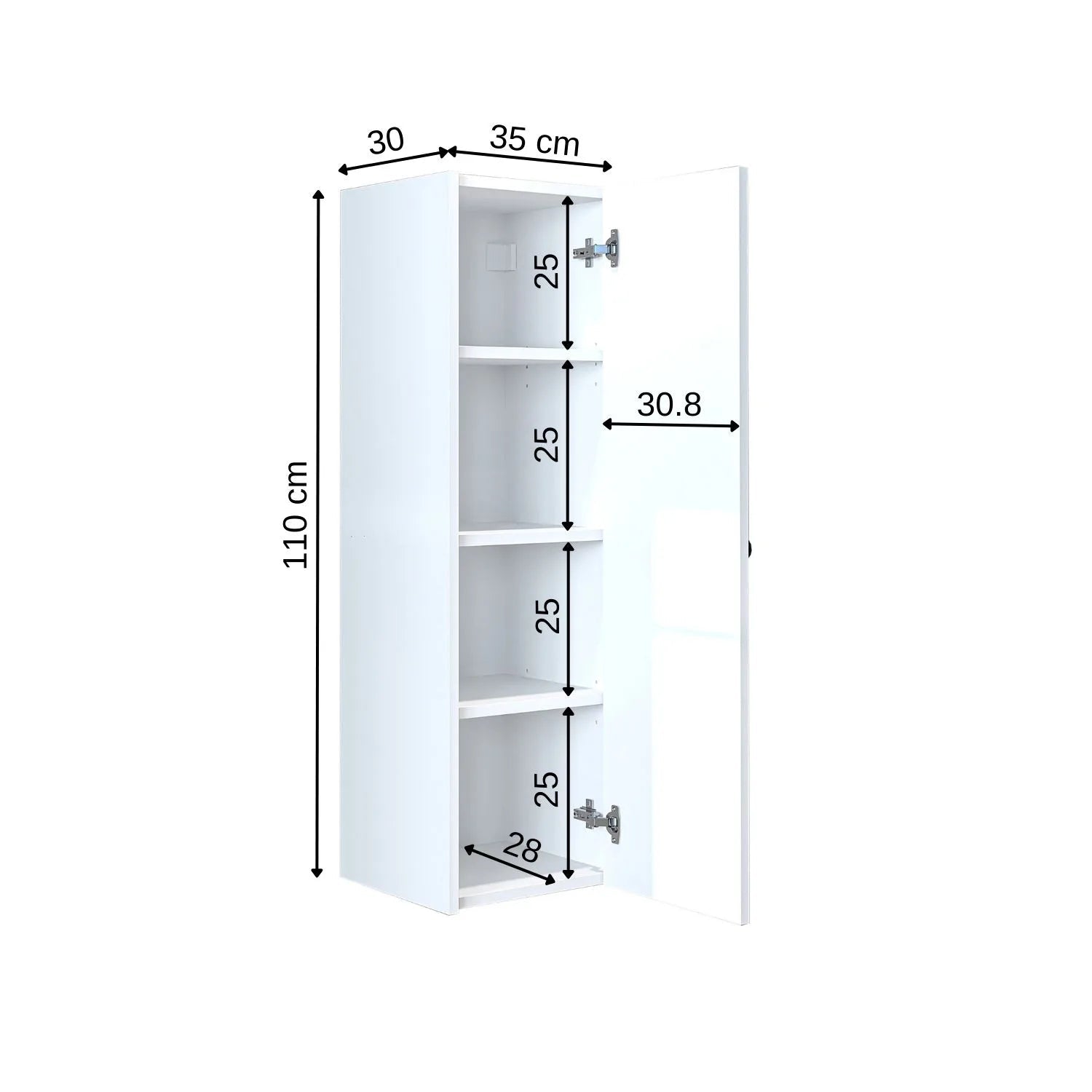 Banyo Havlu Dolabı - Ada - Roomartbanyo dolabı2858