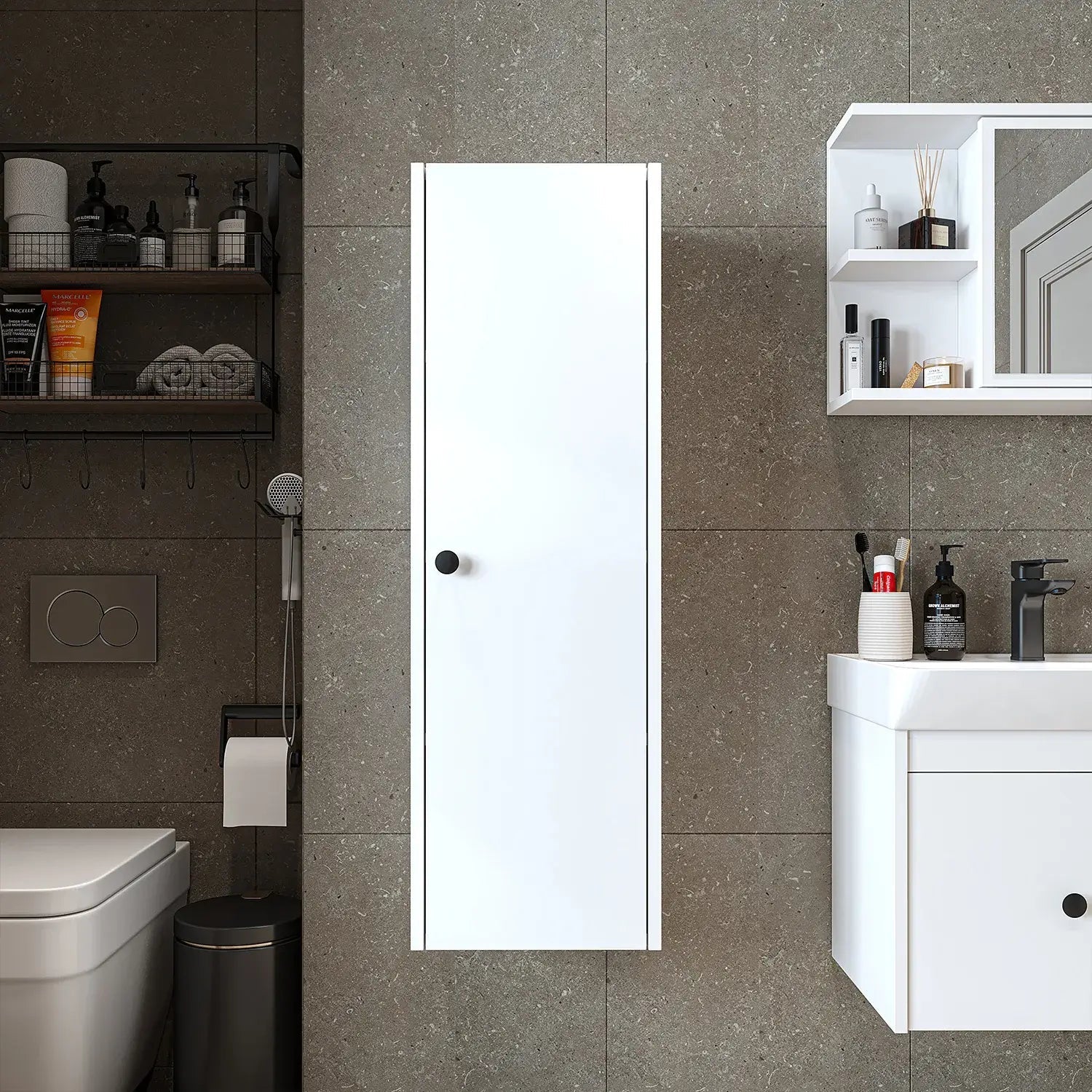 Banyo Havlu Dolabı - Ada - Roomartbanyo dolabı2858