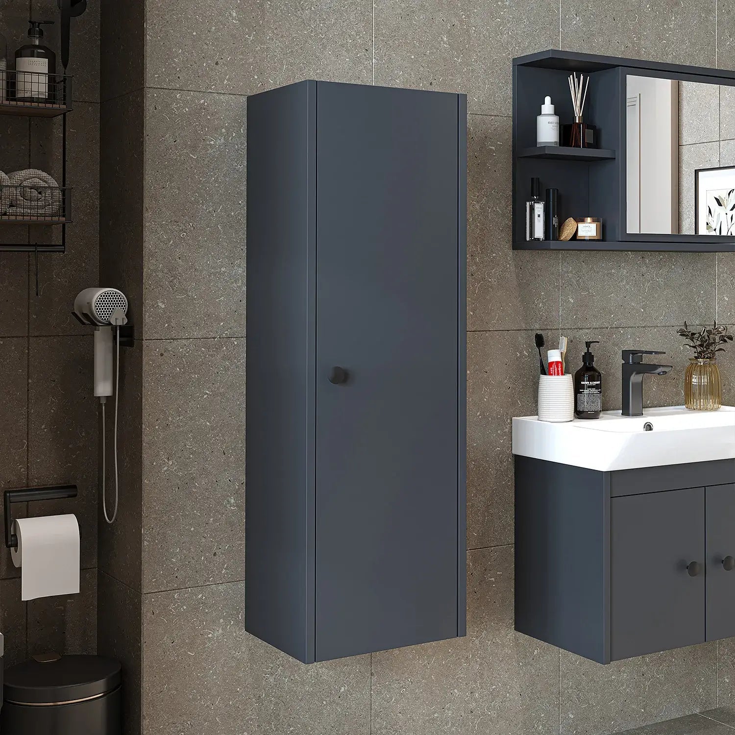 Banyo Havlu Dolabı - Ada - Roomartbanyo dolabı2861