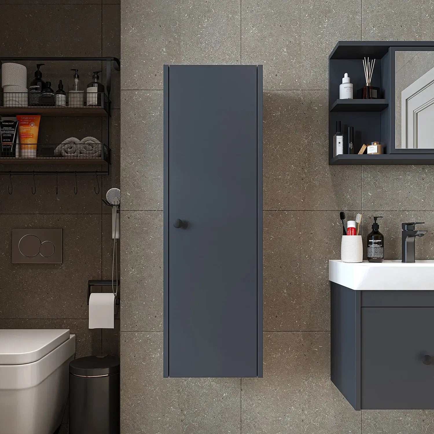 Banyo Havlu Dolabı - Ada - Roomartbanyo dolabı2861