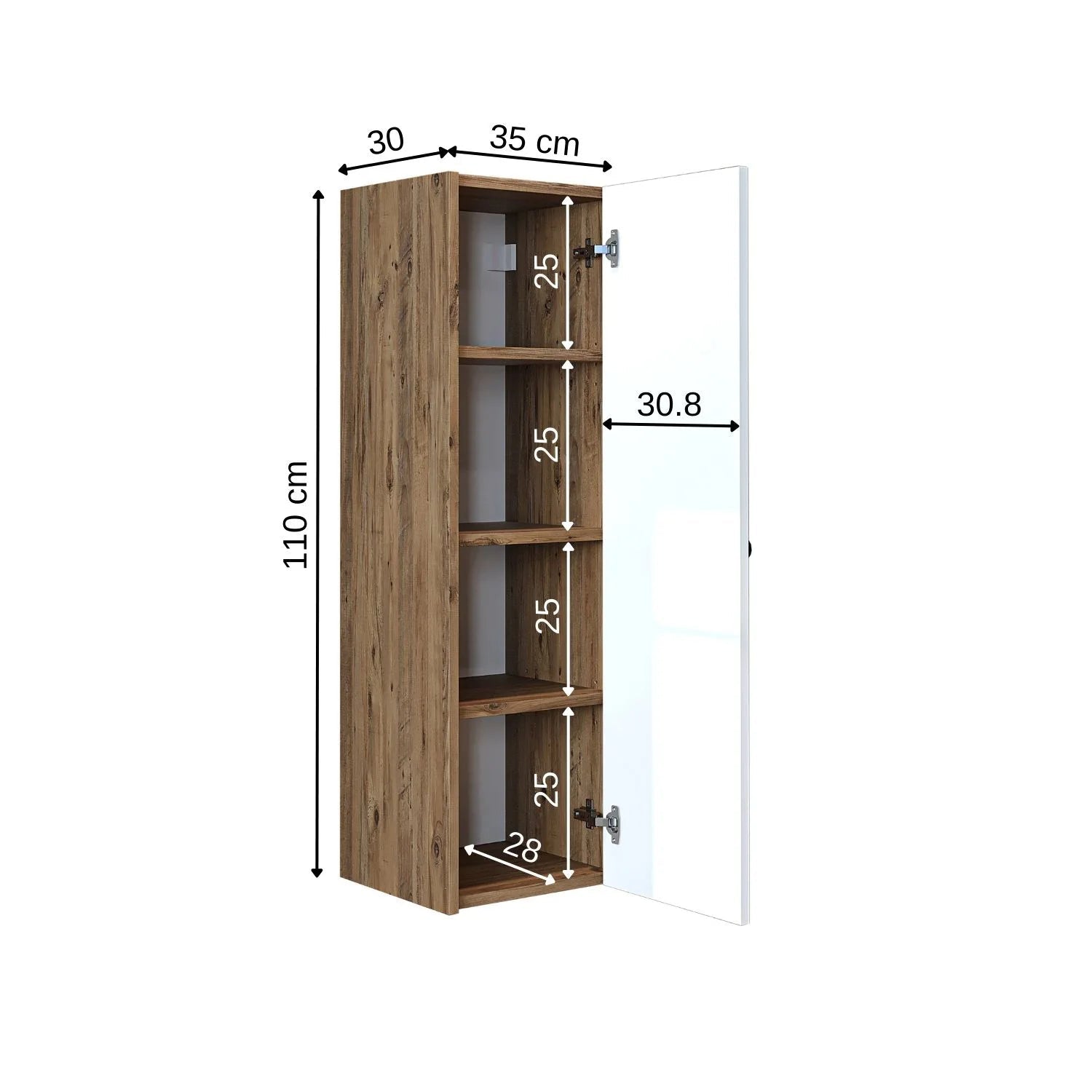 Banyo Havlu Dolabı - Ada - Roomartbanyo dolabı2862