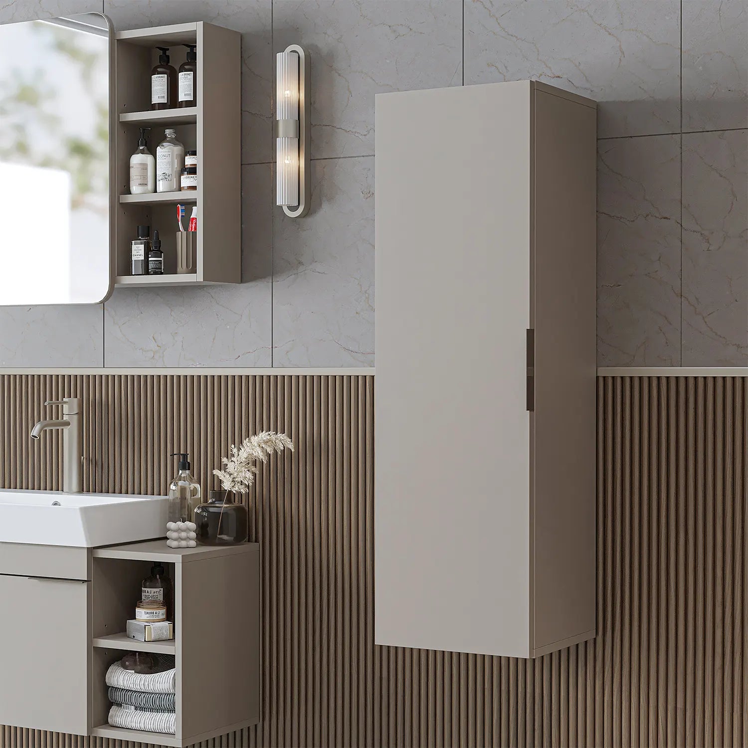 Banyo Havlu Dolabı - Likya - Roomartbanyo dolabı2903