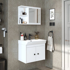Lavabolu Banyo Dolabı 2li Set - Ada