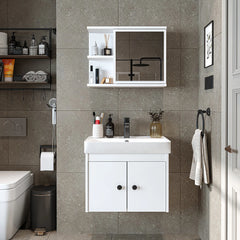 Lavabolu Banyo Dolabı 2li Set - Ada