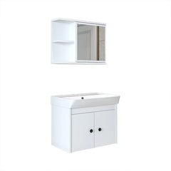 Lavabolu Banyo Dolabı 2li Set - Ada