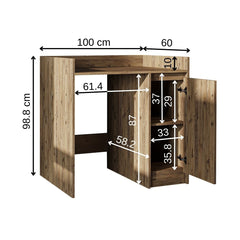 Çamaşır Makinesi Dolabı - Derin - 100cm - Roomartçamaşır makinesi dolabı2821