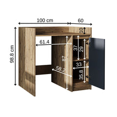 Çamaşır Makinesi Dolabı - Derin - 100cm - Roomartçamaşır makinesi dolabı2823