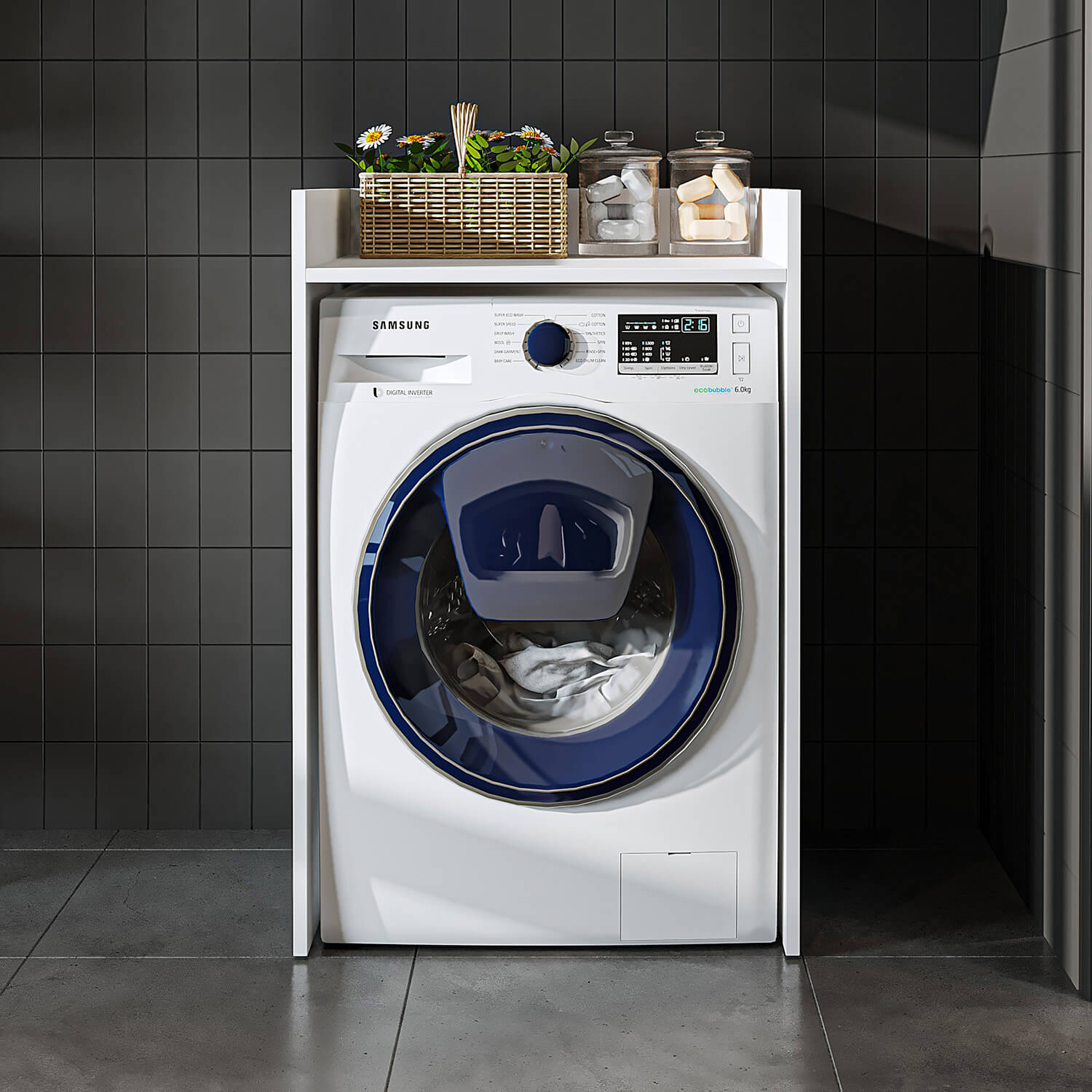 Çamaşır Makinesi Dolabı - Derin - 65cm - Roomartçamaşır makinesi dolabı2818
