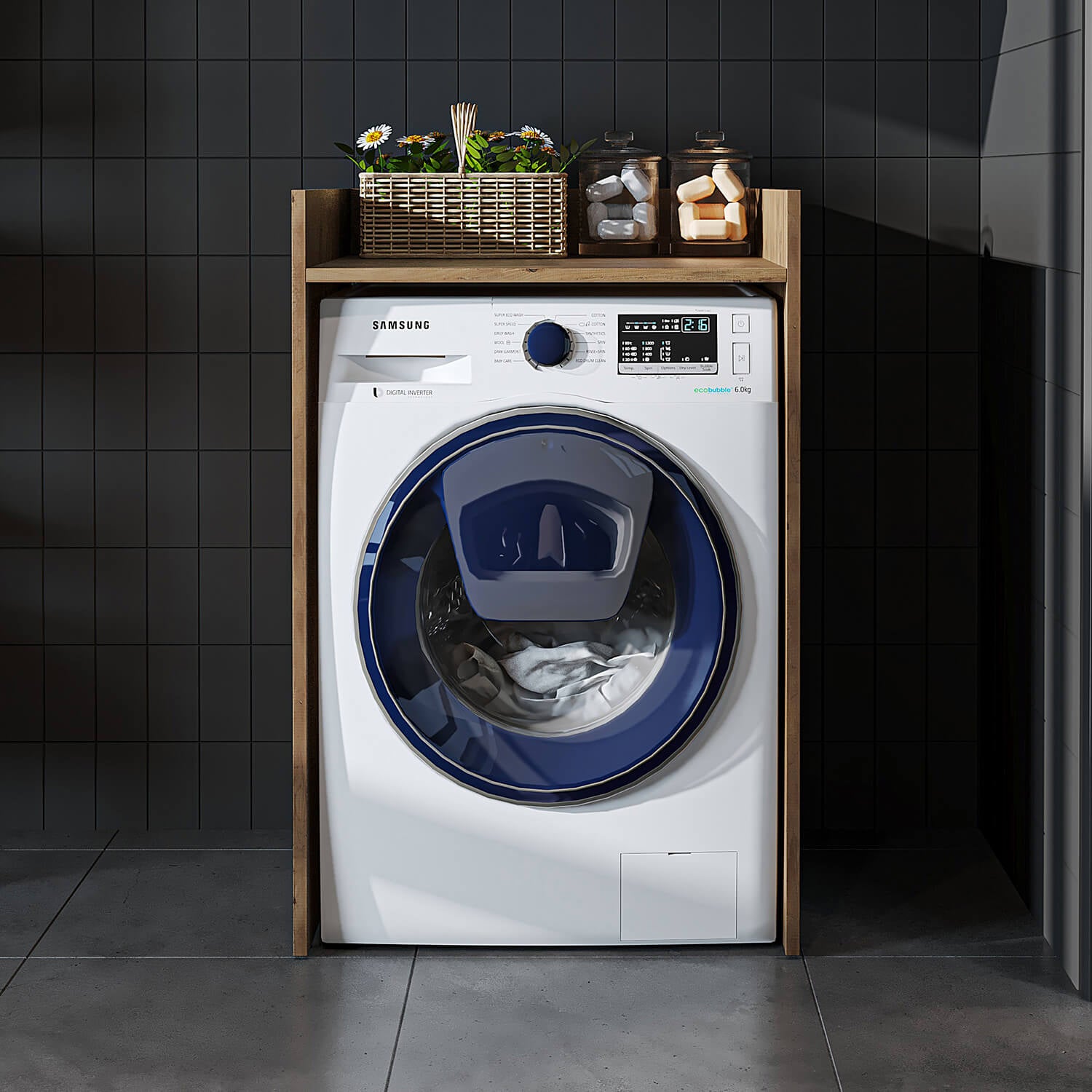Çamaşır Makinesi Dolabı - Derin - 65cm - Roomartçamaşır makinesi dolabı2819