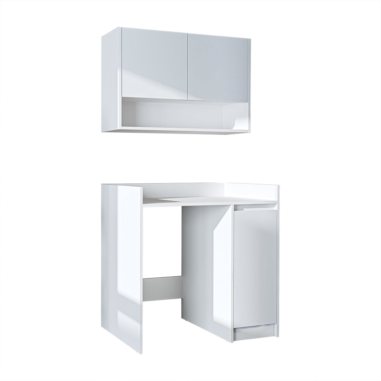 Çamaşır Makinesi Dolabı Takımı - Derin - 100cm - Roomartçamaşır makinesi dolabı2814