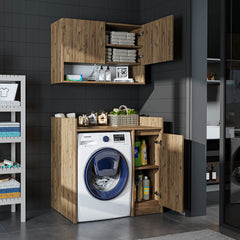 Çamaşır Makinesi Dolabı Takımı - Derin - 100cm - Roomartçamaşır makinesi dolabı2815