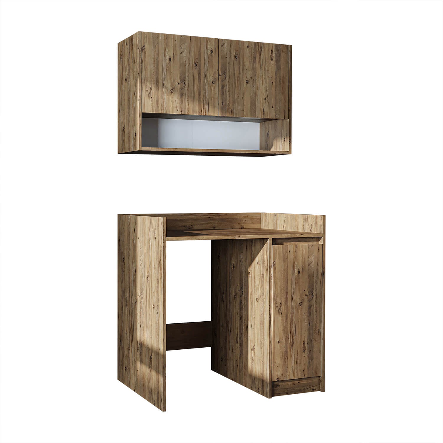 Çamaşır Makinesi Dolabı Takımı - Derin - 100cm - Roomartçamaşır makinesi dolabı2815