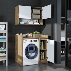 Çamaşır Makinesi Dolabı Takımı - Derin - 100cm - Roomartçamaşır makinesi dolabı2816