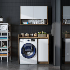 Çamaşır Makinesi Dolabı Takımı - Derin - 100cm - Roomartçamaşır makinesi dolabı2816