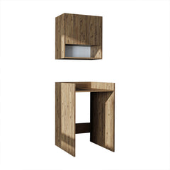 Çamaşır Makinesi Dolabı Takımı - Derin - 65cm - Roomartçamaşır makinesi dolabı2811