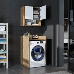 Çamaşır Makinesi Dolabı Takımı - Derin - 65cm - Roomartçamaşır makinesi dolabı2812