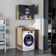 Çamaşır Makinesi Dolabı Takımı - Derin - 65cm - Roomartçamaşır makinesi dolabı2813