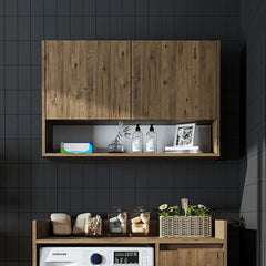 Çamaşır Makinesi Üst Dolabı - Derin - 100cm - Roomartçamaşır makinesi dolabı2829