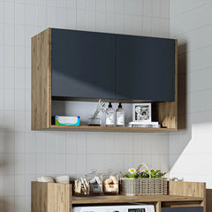 Çamaşır Makinesi Üst Dolabı - Derin - 100cm - Roomartçamaşır makinesi dolabı2831