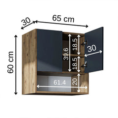 Çamaşır Makinesi Üst Dolabı - Derin - 65cm - Roomartçamaşır makinesi dolabı2827