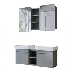 Çift Lavabolu Banyo Dolabı Takımı - Likya - Roomartbanyo dolabı2952