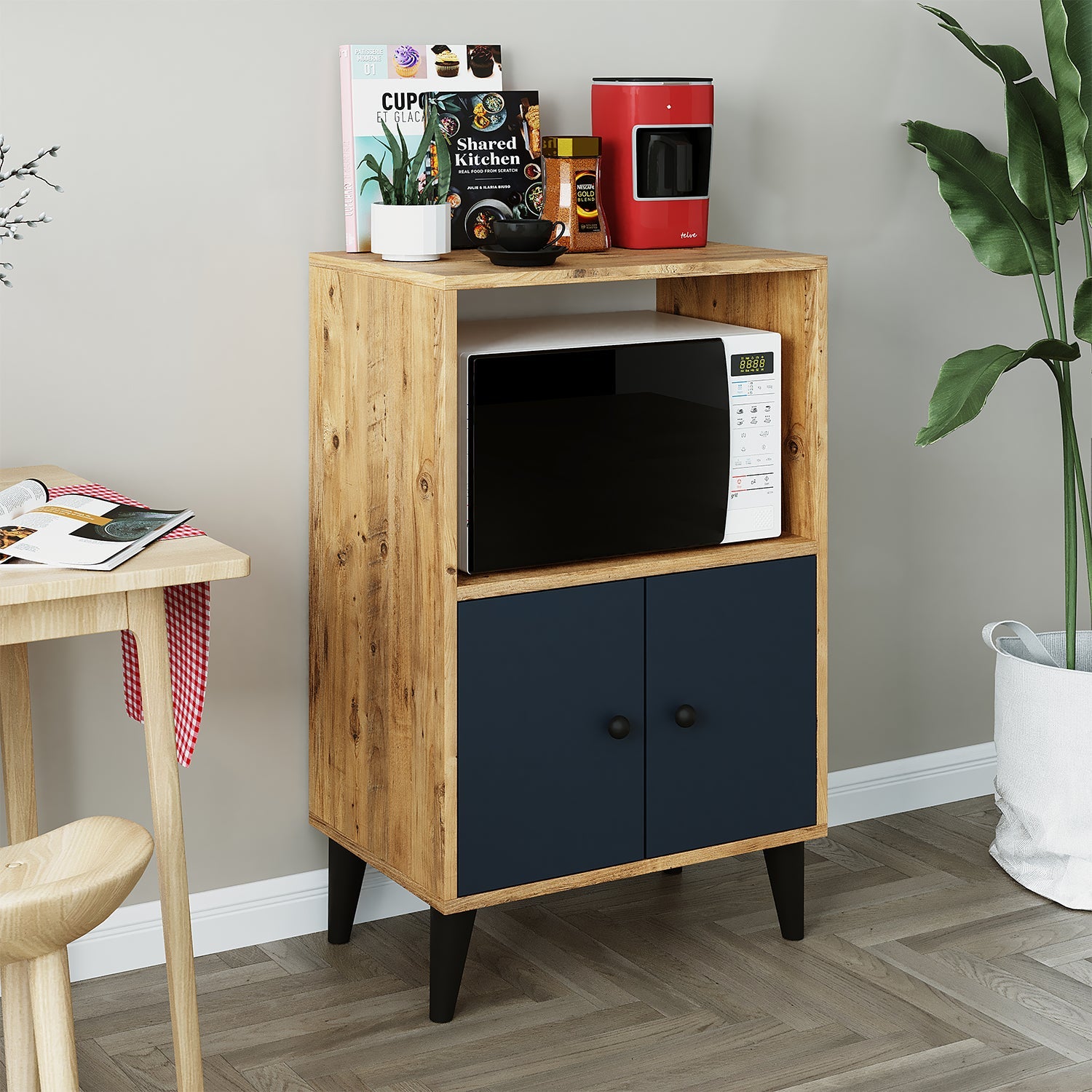 Çok Amaçlı Mutfak Kiler Mikrodalga Dolabı - Peta 60 - Roomartstore.com.trçok amaçlı dolap2106