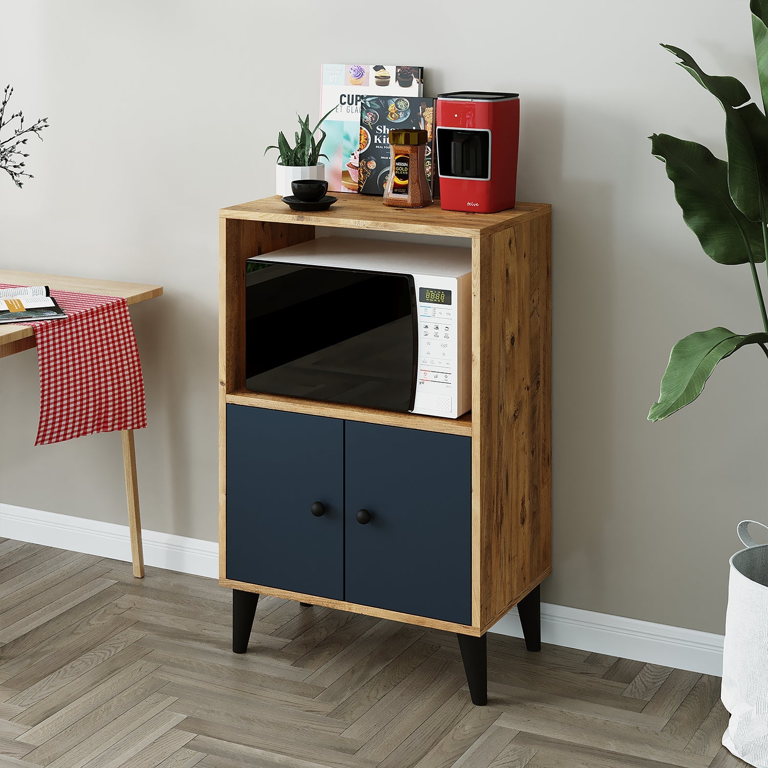 Çok Amaçlı Mutfak Kiler Mikrodalga Dolabı - Peta 60 - Roomartstore.com.trçok amaçlı dolap2106