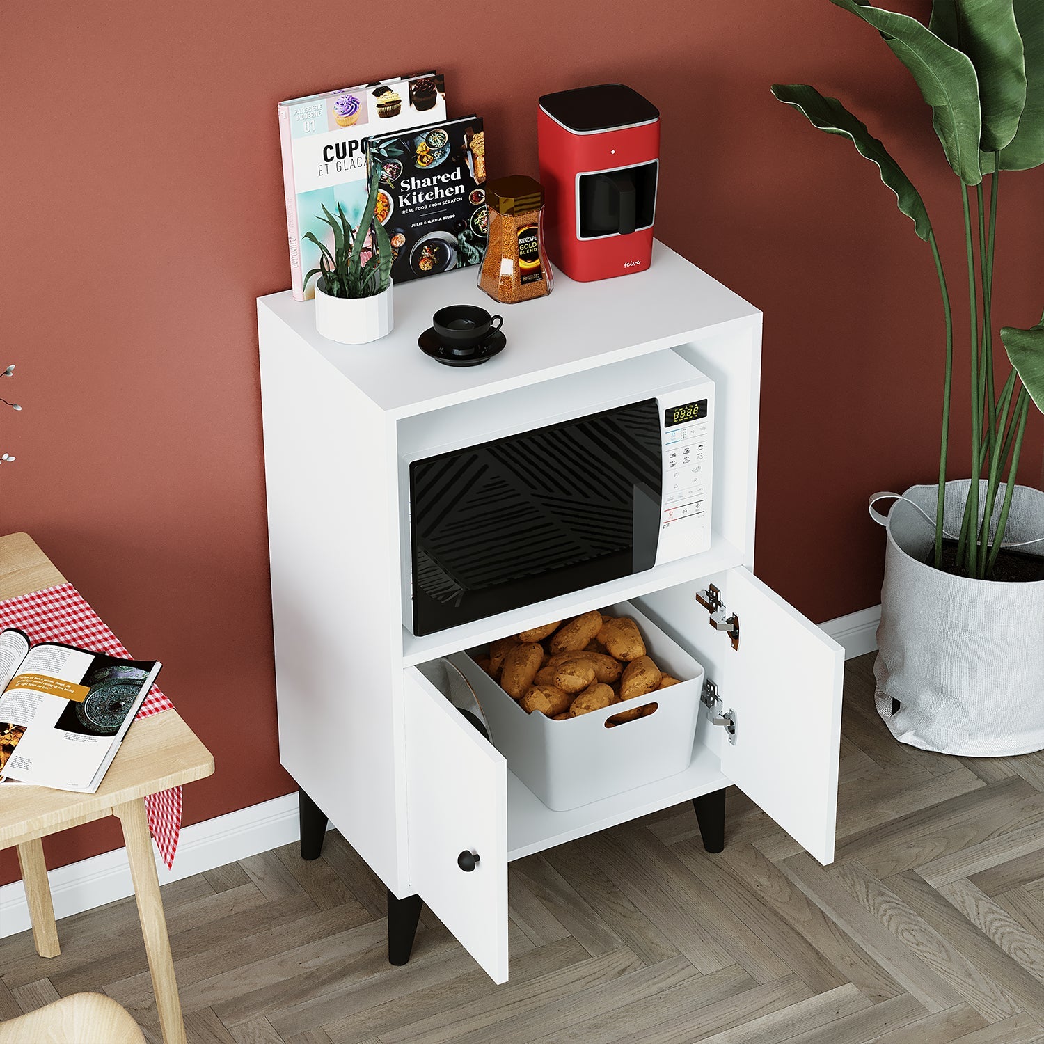 Çok Amaçlı Mutfak Kiler Mikrodalga Dolabı - Peta 60 - Roomartstore.com.trçok amaçlı dolap2107